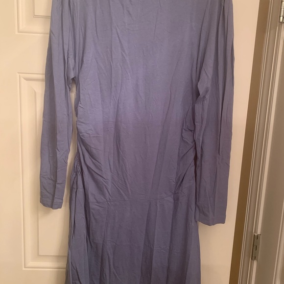 Anthropologie Daily Practice ruched mini dress - Picture 3 of 9